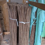 5x Rol wilgenmat met verzinkt ijzerdraad