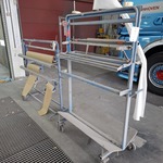 2x Verrijdbare papierstandaard