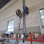 2x Luchthaspel en 2x stroomhaspel o.a. Nedermann