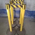 6x Afzetpaal
