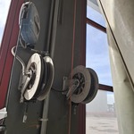 3x Luchthaspel en 2x stroomhaspel o.a. Nedermann