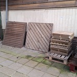 26x Houten vlonder