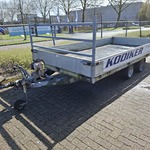 Tandemas aanhangwagen Hapert, AL, bouwjaar 2003