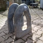 2x Waterornament Natuursteen