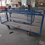 2x Verrijdbare werkplaats stelling