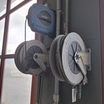 2x Luchthaspel en 1x stroomhaspel o.a. Nedermann