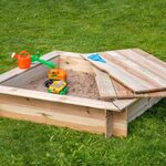 2x Zandbak met deksel TopWood