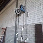 2x Luchthaspel en 2x stroomhaspel o.a. Nedermann