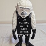 Banksy fanart sculptuur – Banksy ape