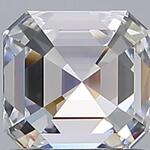 Diamant – 1.01 carat Square emerald geslepen (GIA gecertificeerd), hoo