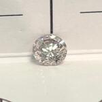 Diamant – 0.40 carat natuurlijke briljant geslepen roze diamant (gecer