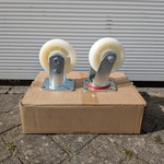 7x Doos transportwielen, Manutan