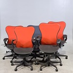 5x Bureaustoel, Herman Miller