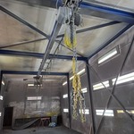 2x Kettingtakel op loopkat