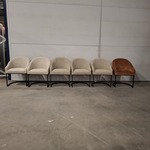 6x Eetkamerstoel, Rivièra Maison , Lincoln Textafoam Lodge