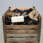 Ca. 90x Paar diverse schoenen, O.a. Haix, Meindl