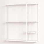 Wandrek, wit, cold roll steel