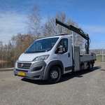 Bedrijfsauto, Fiat, Ducato, 2014, met autolaadkraan, HIAB 026 T-2