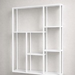 Wandrek, wit, cold roll steel