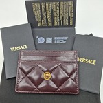 Versace Medusa wallet, Versace, portemonnee , Bordeaux, goud