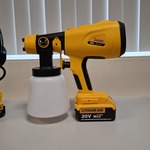 Accu Verfspuit | 20V, SanderZ, Geel, 2025