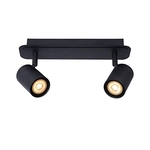 Lucide Lennert Wandspot  GU10  2x 5W  Zwart