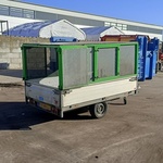 Enkelas kipper aanhanger, Hapert, 2013