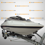 Glastron SE199 speedboot met Freewheel trailer