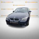 Personenauto, BMW, 5-serie Touring, 525i, zwart, 2005