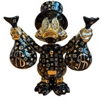 Dagobert Duck beeld, Lior24