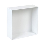 Plieger Inbouw Nis RVS Wit 30x30x10cm Waterproof