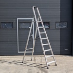 Werktrap 7-treeds met bordes, Kelfort, SP-8