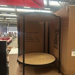 Ca. 18x Rotan bijzettafel, Crate & Cargo