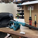 4x Bouwgereedschap, accessoires, Makita, Knipex, Stier, Osram