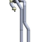 5x 3-weg klep voor inbouw, Panasonic, CZ-NV2