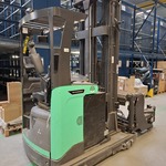 Reachtruck met gangpad geleiding, Mitsubishi, THD13N3, 2022