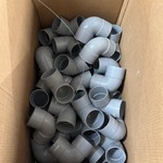 Ca. 10x Doos bochten, Wavin Wadal