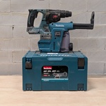 Accu boorhamer met filter, Makita DHR242, Makita DX07