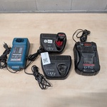 4x Lader, O.a. Bosch, Makita