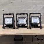 3x Accu/netstroom bouwlamp, Makita, DML805