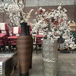 4x Kunstplant in pot