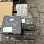 Ca. 16x Living Nine artikelen w.o. sterrenprojectors