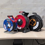 3x kabelhaspel, O.a. Brennstuhl, Qwatt