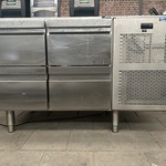 Koelwerkbank met 4 lades 135x63x88, IL, TNMG2V2510