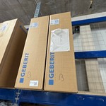 2x Meerlagenbuis, Geberit FlowFit, 619.122.00.2, blauw, geisoleerd