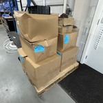 7x Doos bocht regenpijp, antraciet