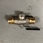 Ca. 16x Kogelafsluiter, Ubel, 9540326, met filter