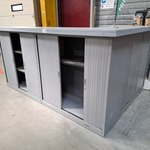 Balie opstelling/werkbank