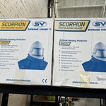 2x Scorpion helm voor kogelstralen en gritstralen, Surpreme Visors