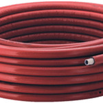 2x Meerlagenbuis, Geberit FlowFit, 619.172.00.2, rood, geisoleerd